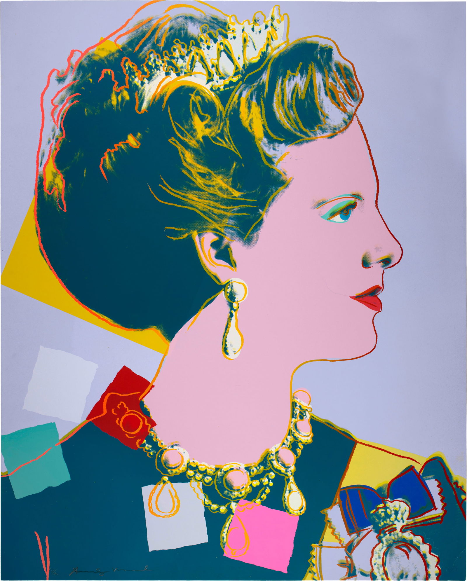 Queen Margrethe II Of Denmark, 1985