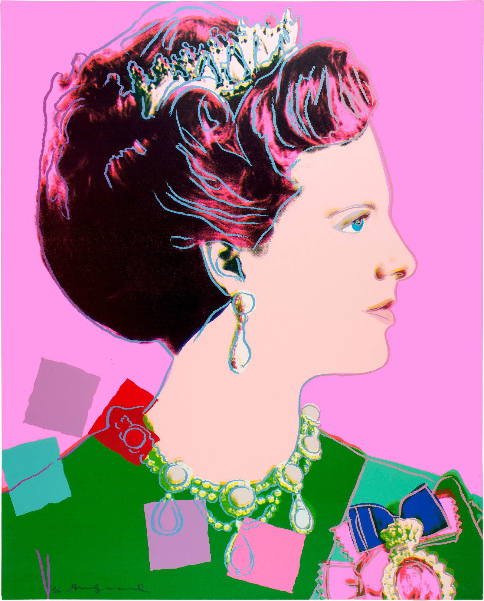 Queen Margrethe II Of Denmark, 1985