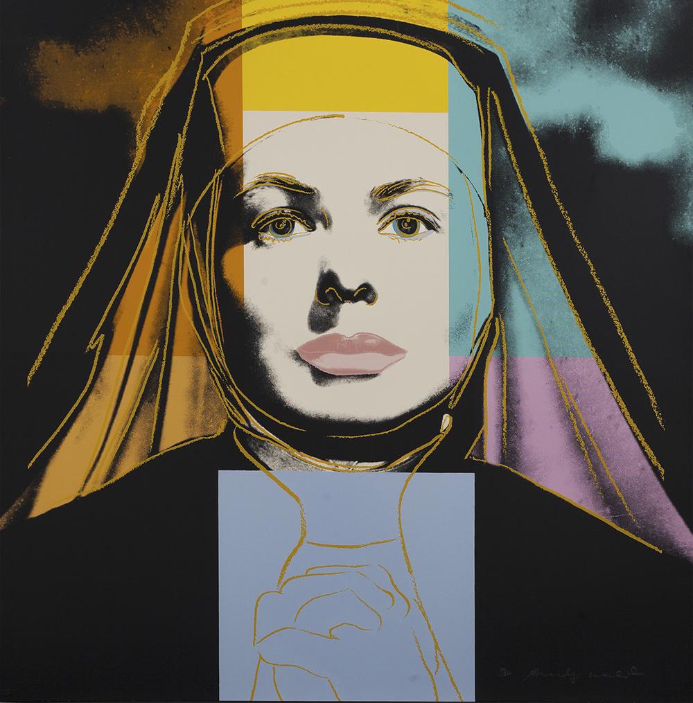 Ingrid Bergman as the Nun, 1983