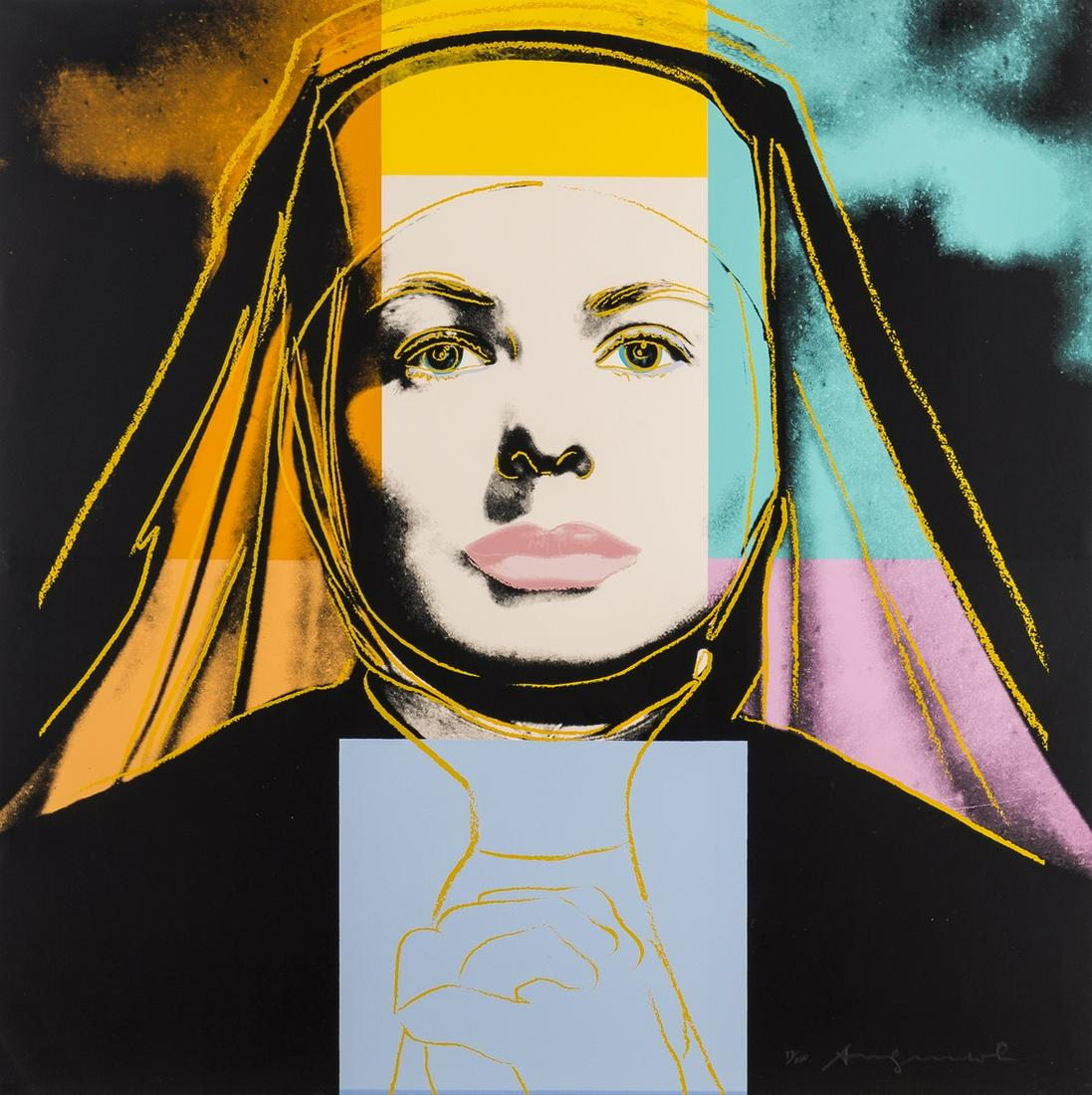Ingrid Bergman as the Nun, 1983