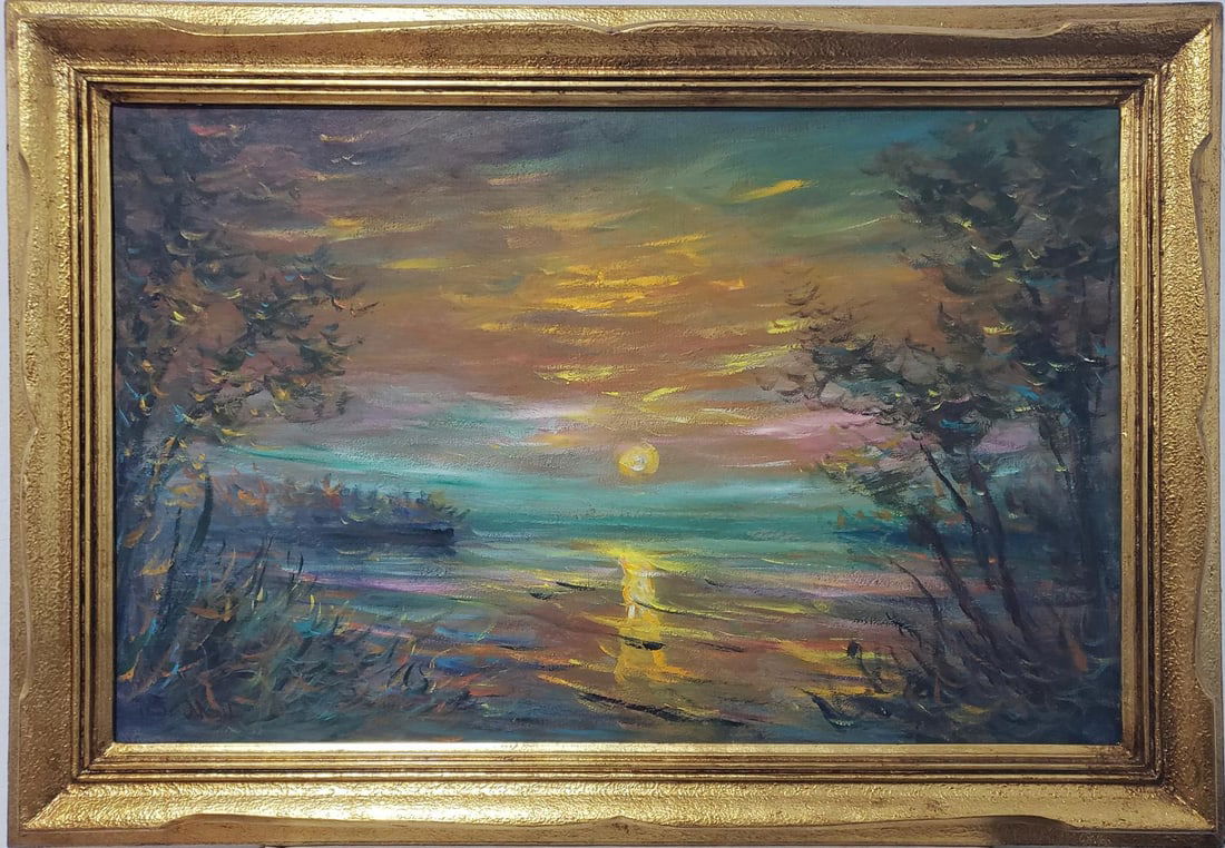 Stack of Wheat (Thaw, Sunset), 1891