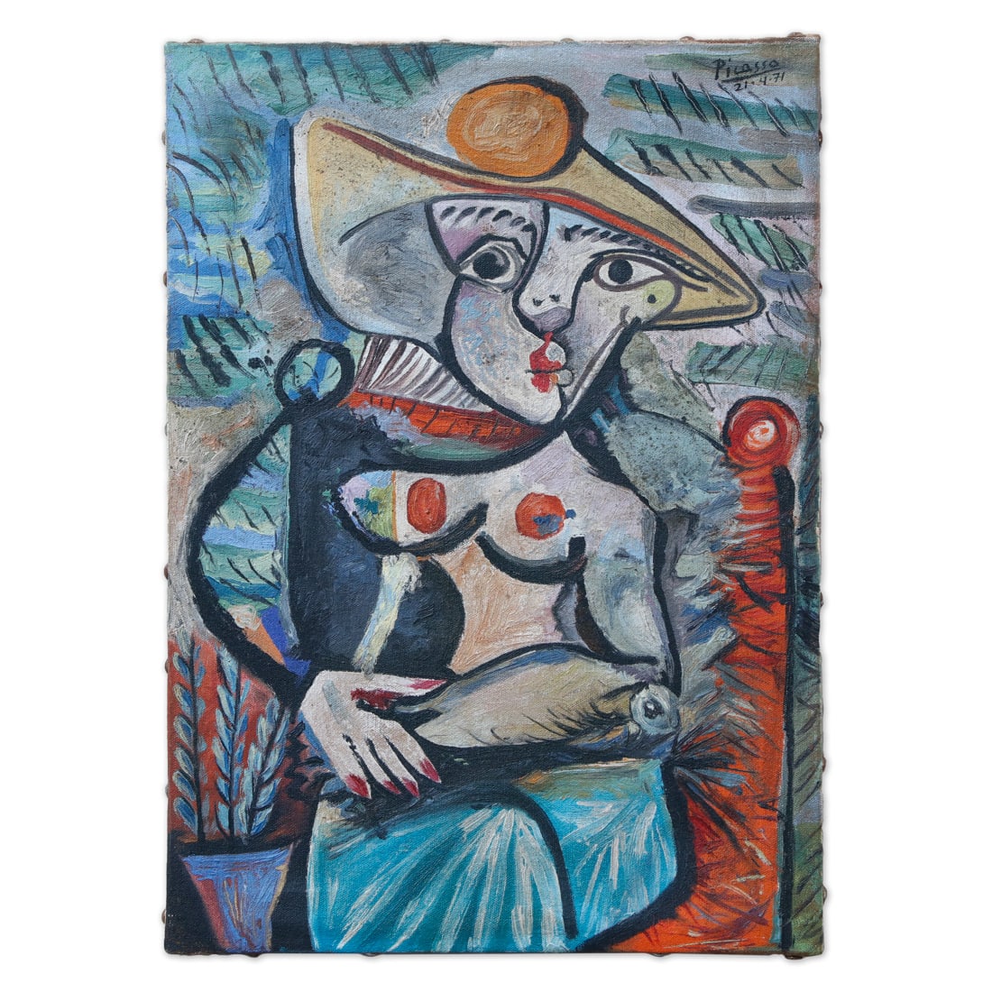 Seated woman, 1971